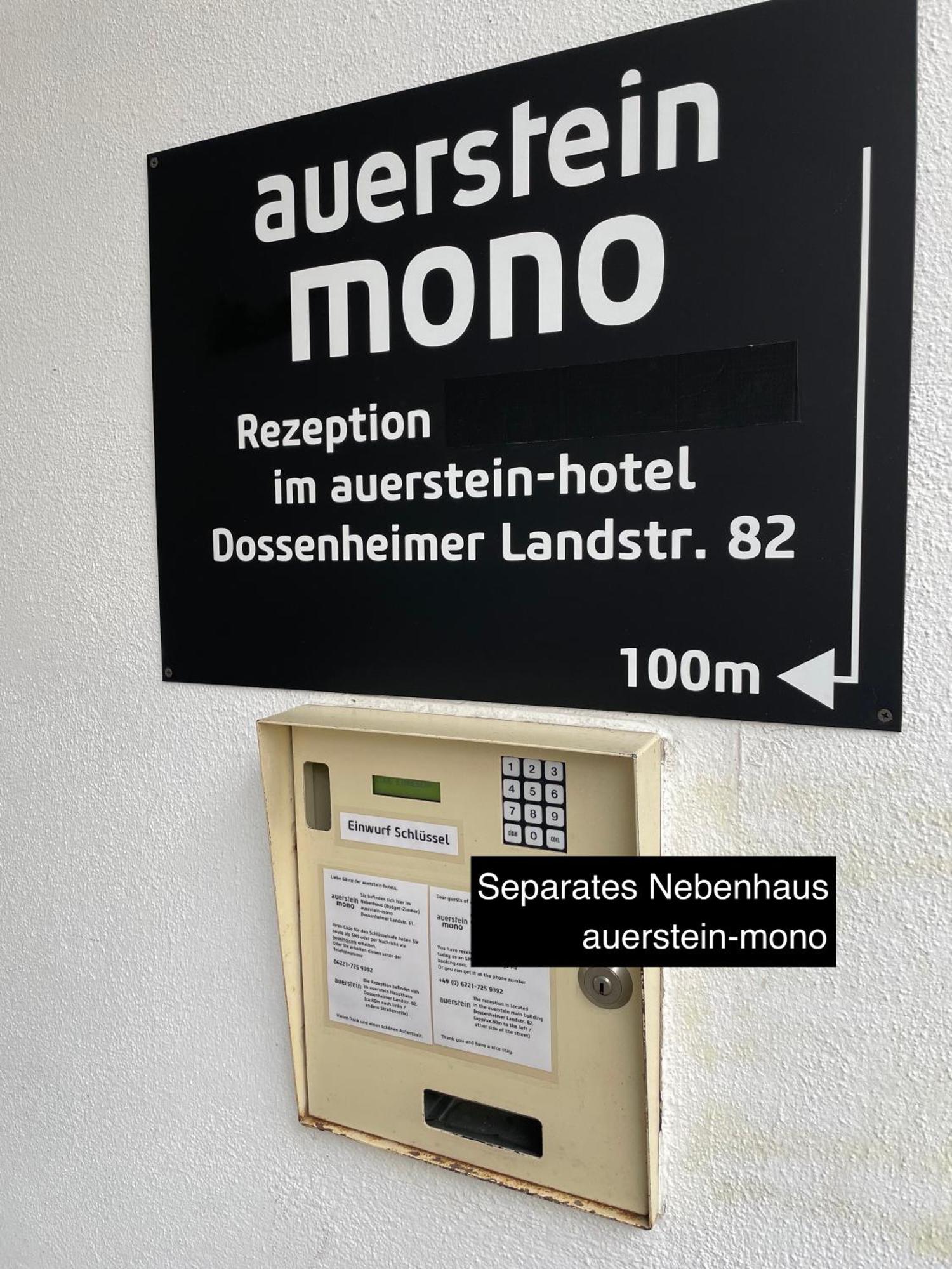 Auerstein-Hotels Auerstein & Auerstein-Mono Heidelberg Ngoại thất bức ảnh